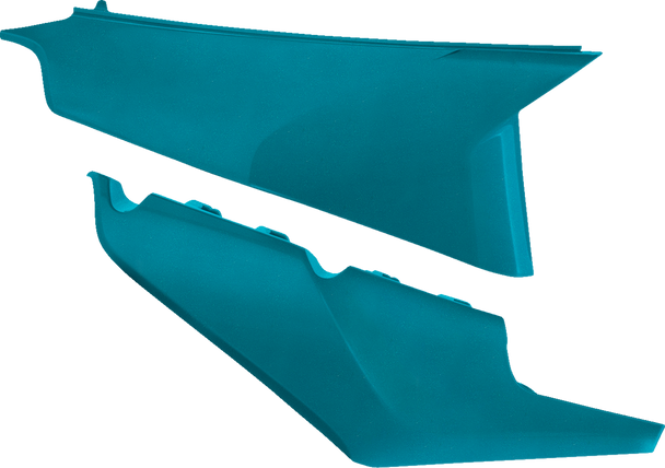 Acerbis 2726597441 Side Panels - Teal/Metallic