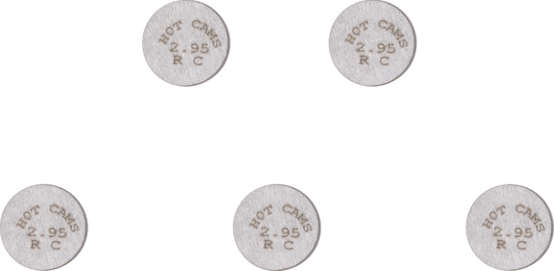 Hot Cams 5PK1300295 Valve Shim - 13.00 x 2.95 - 5 pack