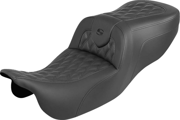 Saddlemen 815-07-20600 Roadsofa CF Seat - w/o Backrest - FLRT/FLTRT 15-25
