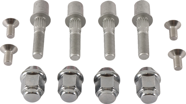 Moose Racing 85-1077 Wheel Stud/Nut Kit - Front/Rear