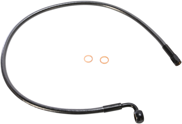 Magnum Shielding AS47225 Brake Line - 10 mm-90° - 25" - Black Pearl