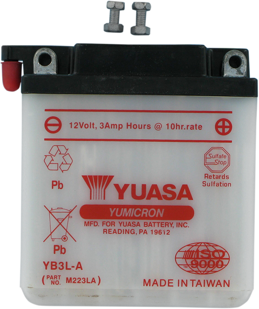Yuasa YUAM223LA Battery - YB3L-A