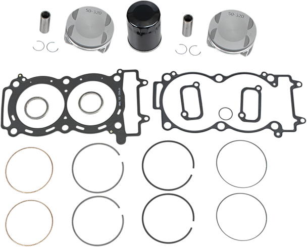 WSM 54-320-10 Top End Kit - 93.00 mm - for Polaris