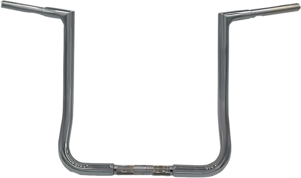 Fat Baggers Inc. 705016 1-1/4" Ez Install Flat Top Handlebar - 16" - Chrome