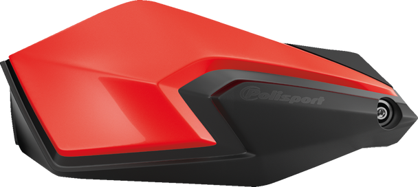 Polisport 8308900005 S-Dual Handguards - Red/Black