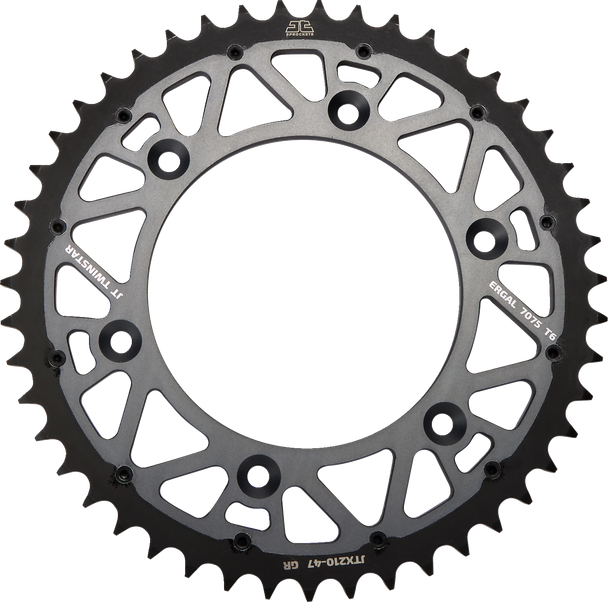 JT Sprockets JTX210.47GR Rear Sprocket - 47 Tooth - Graphite - Beta/Honda