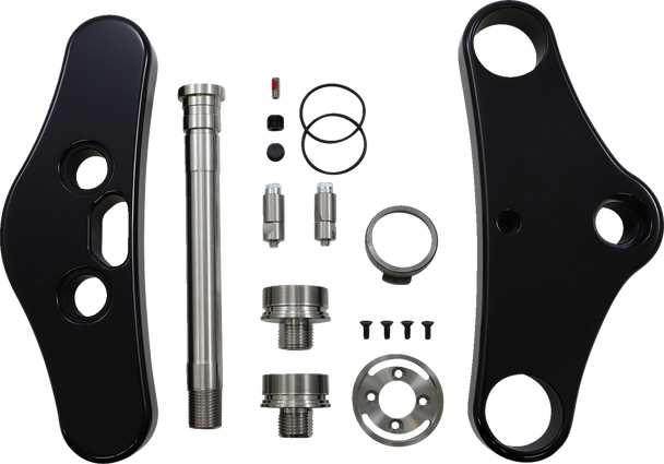 Hawg Halters 49WGAR6-Hfs Triple Tree - 49 MM - Black