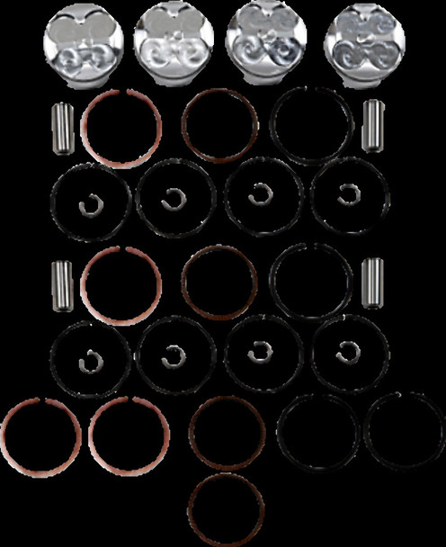 JE PISTONS 247622 PSTN KT ZX6R 03-06 STD