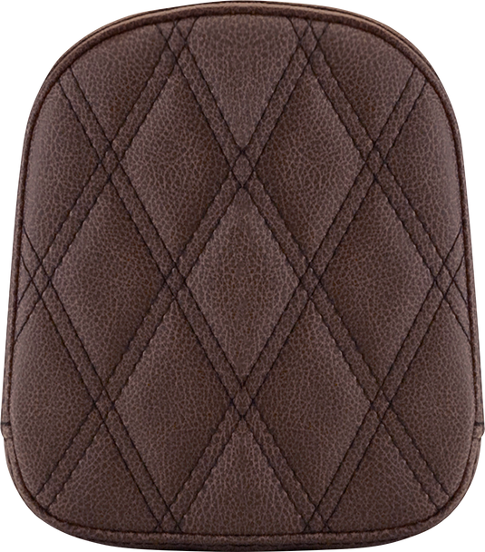 Saddlemen 040745 Sissy Bar Pad - Lattice Stitched - Brown FL 99-22