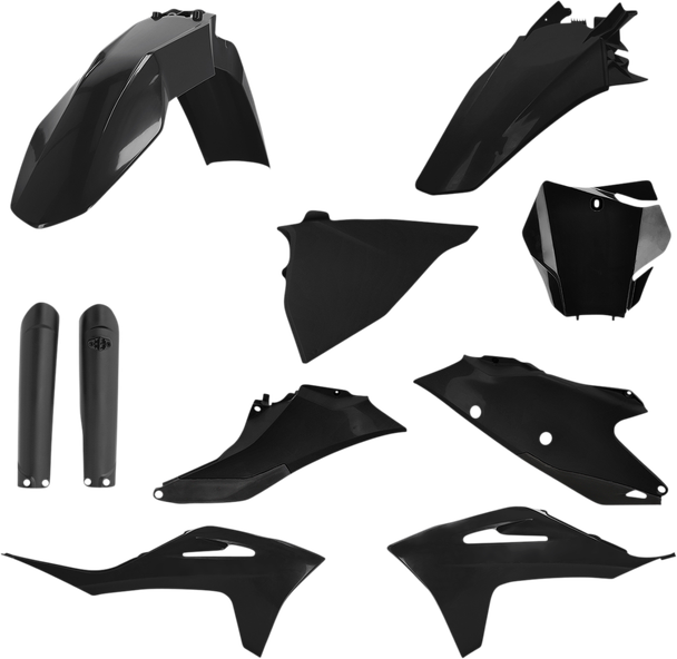 Acerbis 2872790001 Full Body Kit - Black - Gas Gas - EX/MC 21-23