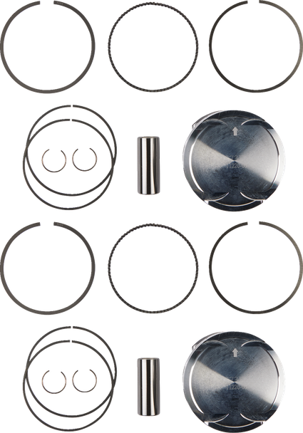 Wossner K8973DA-2 Piston Kit - 91.95 mm - for Honda