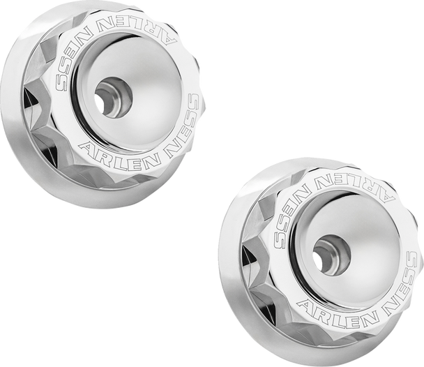 Arlen Ness 120-041 Fork Nut Cover - Chrome