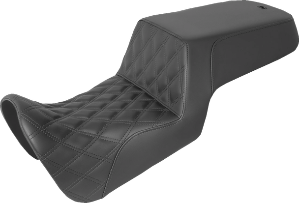 Saddlemen 821-34-172 Step-Up Seat - Lattice/Rear Smooth - Pan America 21-24