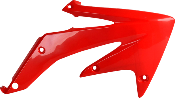 Polisport 8411300003 Radiator Cover- 04 OEM Red - CRF 450R