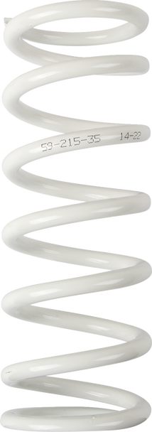 Moose Racing 1312-0956 Shock Spring - 35 n/mm - White
