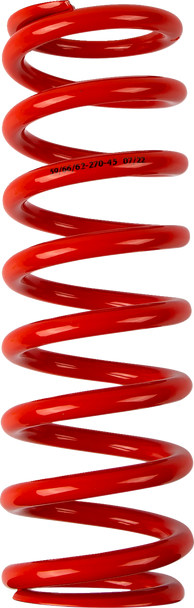 Moose Racing 1312-0963 Shock Spring - 59/62 mm - 45 n/mm - Red