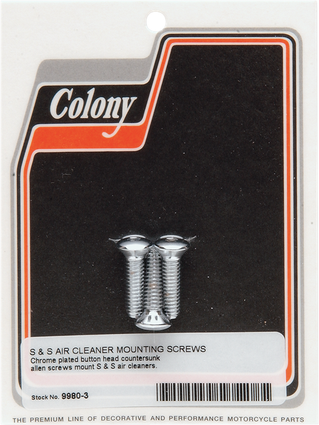 Colony 9980-3 Cover Bolts - Air Cleaner