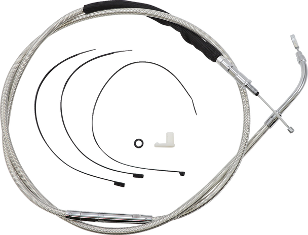 Magnum Shielding 52368HE High-Efficiency Polished Stainless Clutch Cable