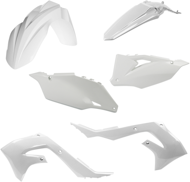 Acerbis White Full Plastics Kit 19 FOR KAWASAKI KX 450