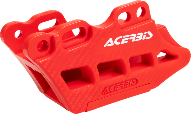 Acerbis 2895610004 Complete Chain Guide Block - Red - Tenere 700