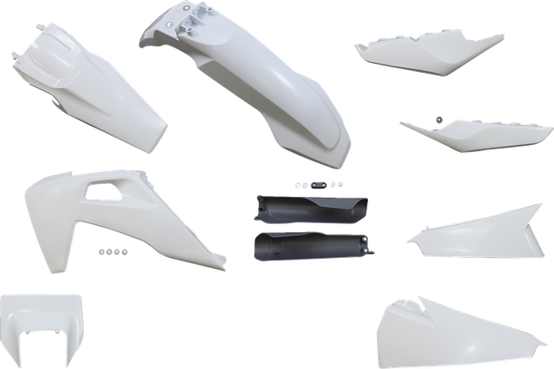 Acerbis 2791537428 Full Body Kit - 22 Oem White/Gray - Husqvarna - TE/FE 20-23