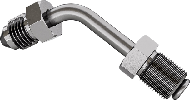 Goodridge P660-03C Universal Banjo - AN3 Adaptor - 60° - Stainless Steel