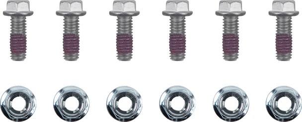 MOTO-MASTER 012015-PU Bolts - Brake Rotor - Torx w/Nuts - M6 x 16 - 6-Pack
