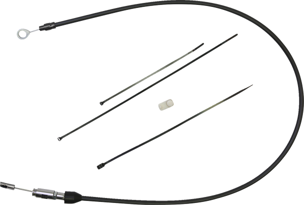 Drag Specialties 0652-2885 Quick Connect Clutch Cable - Upper - Black/Black