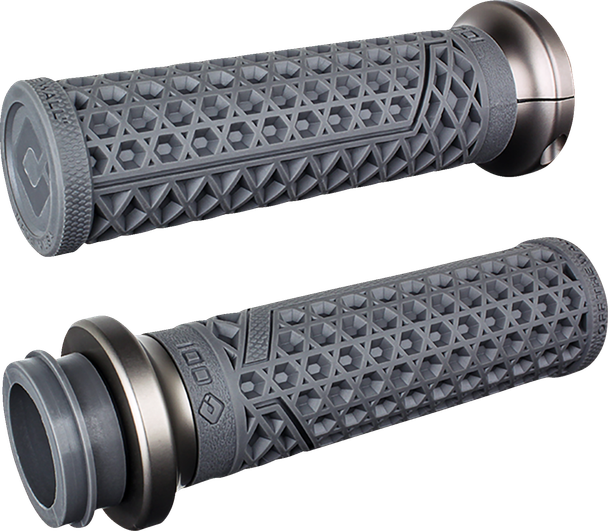 Odi V31VHCWH-H Vans for Harley Davidson Grips - Cable - Graphite/Gunmetal