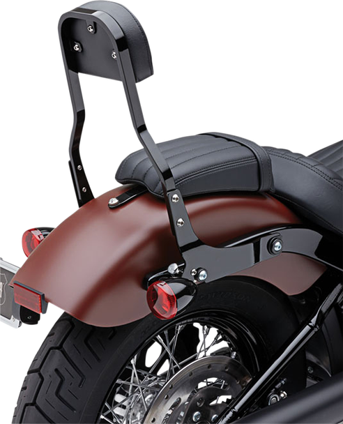 Cobra 602-2049B Backrest Kit - 14" - Black - Fxlr
