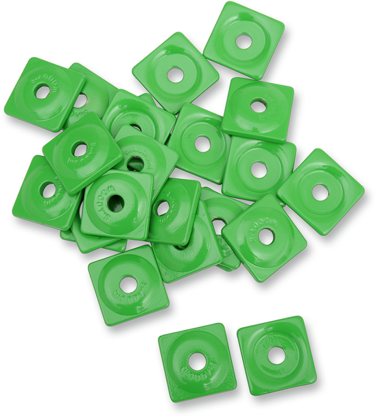 WOODY'S ASW2-3780-48 Support Plates - Green - 5/16" - 48 Pack