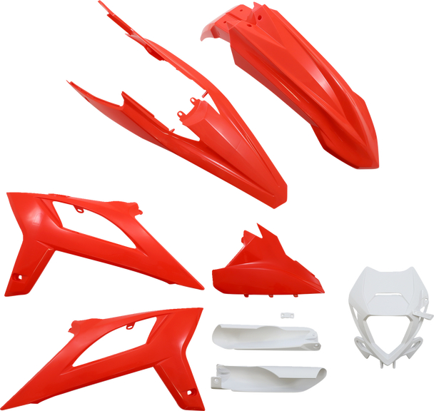 Acerbis 2936267118 Full Body Kit - 21 Oem Red/ White - Beta - Enduro Rr 20-22