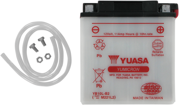 Yuasa YUAM221L2 Battery - YB10L-B2