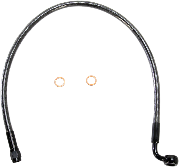 Magnum Shielding AS47221 Brake Line - 10mm-35° - 21" - Black Pearl