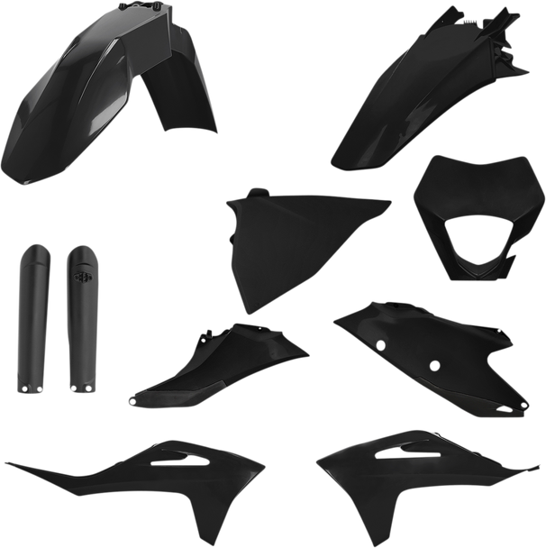 Acerbis 2872810001 Full Body Kit - Black - Gas Gas - Ec 21-23