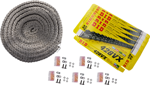 DID 428VXX25FT 428 VX Series X-Ring Chain - 25 Feet