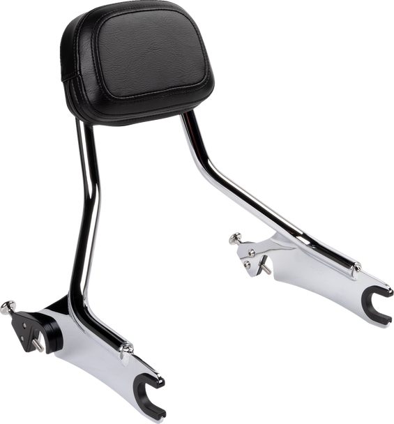 Cobra 502-2200 Detachable Backrest - Chrome - Short - Chieftain