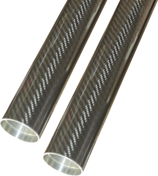 Custom Cycle Engineering 716000 Fork Tubes - 49 MM - 23.75" - Black