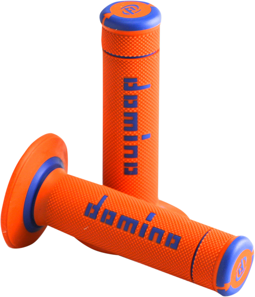 Domino A19041C4845A7-0 Xtreme Grips - Orange/Blue