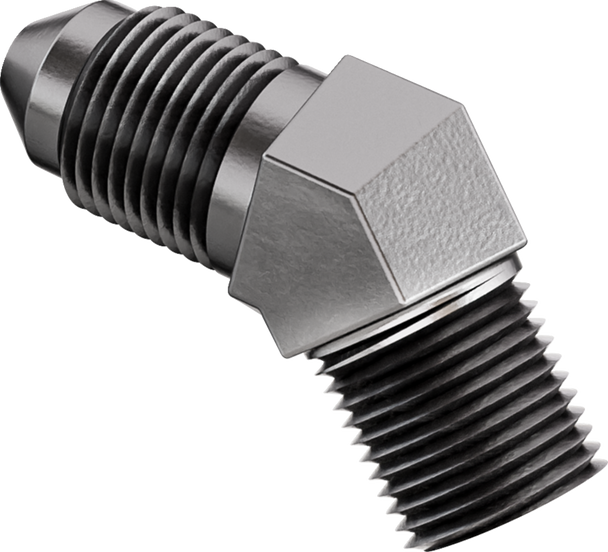 Goodridge P823-03P3 Brake Adapter - 45° AN3 to 1/8 Npt