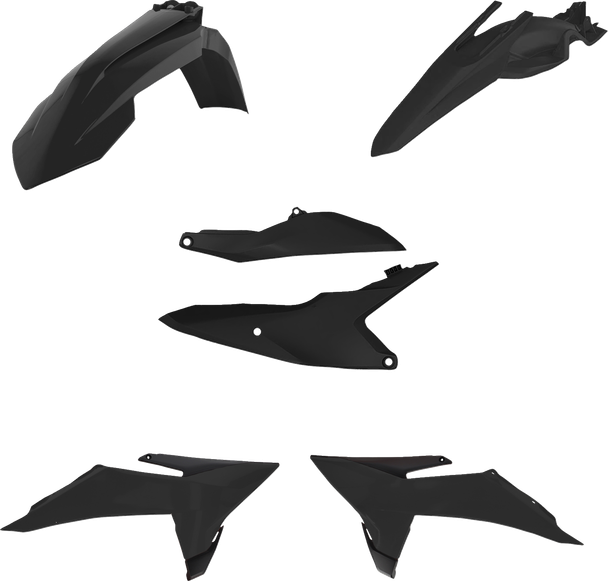 Acerbis 2987150001 Standard Body Kit - Black - for Ktm - Sx 25