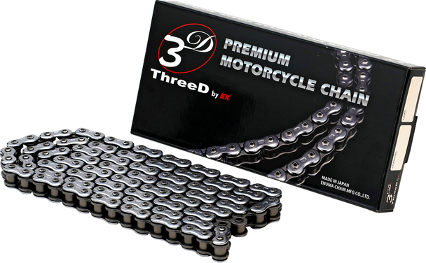 EK 520L3D-120C 520 L3D - Drive Chain - 120 Links - Chrome