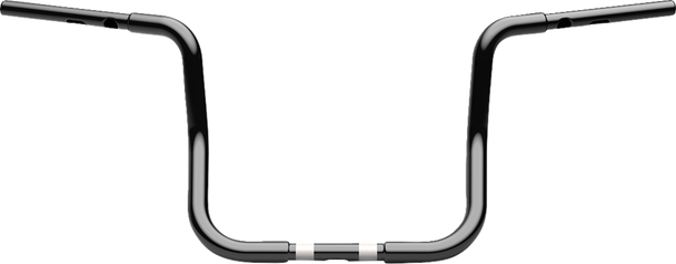 La Choppers La-7347-12B Handlebar - Twin Round - 1-1/4" X 12" - Black