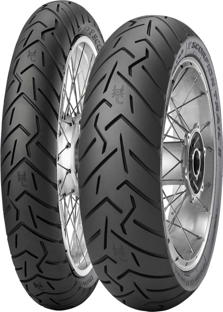 Pirelli 2527000 Tire - Scorpion Trail II - Rear - 140/80R17 - 69V