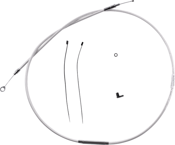 Magnum Shielding 3210-72 Redesigned Braided Sterling Chromite II Clutch Cable