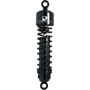 Progressive 412 Series 11" Black Heavy Duty Shocks for Harley Sportster 79-03