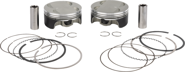 Wossner K4074D554-2 Piston Kit - 4.375" Stroke - 119 Cid - M8