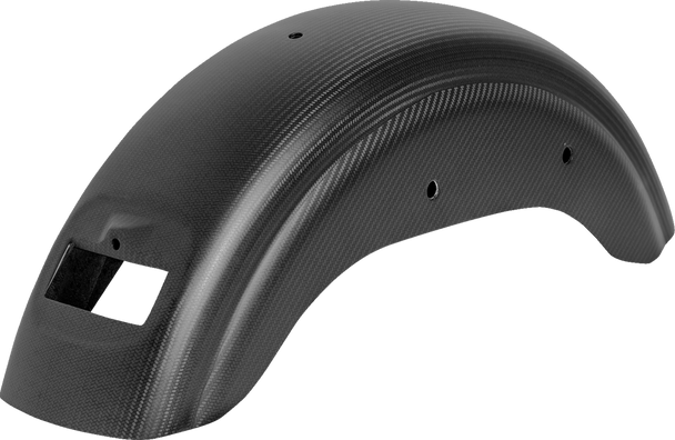 Saddlemen CF-818-30-001M Rear Fender - Carbon Fiber/Matte - FXBB/FXST/FLSL