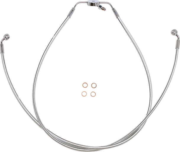 Magnum Shielding 37024 Lower Brake Line - Sterling Chromite II
