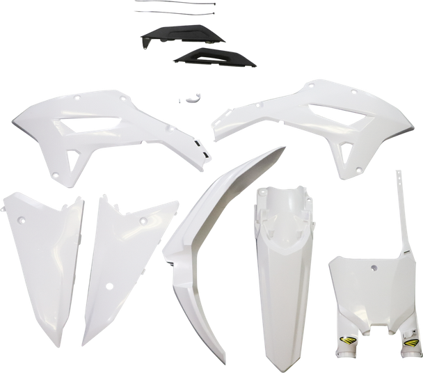 Cycra 1CYC-9432-237 5 Piece Replica Body Kit - Black/White - Crf 250RX/450RX